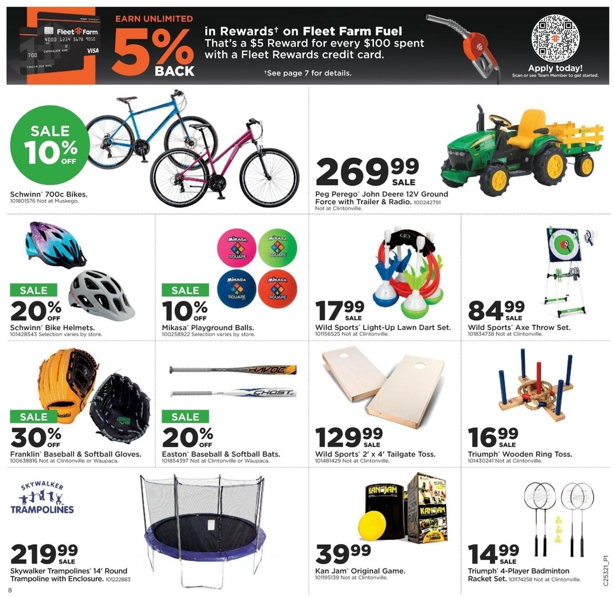 Weekly ad Mills Fleet Farm 08/07/2025 - 08/13/2025