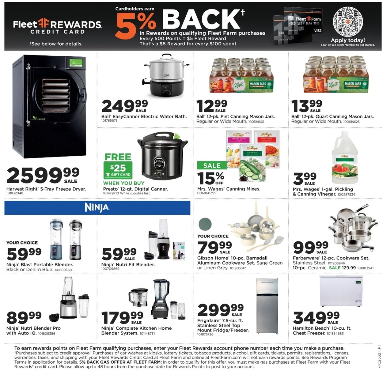Weekly ad Mills Fleet Farm 08/07/2025 - 08/13/2025