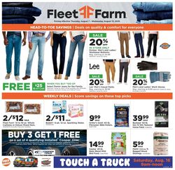 Weekly ad Mills Fleet Farm 08/07/2025 - 08/13/2025