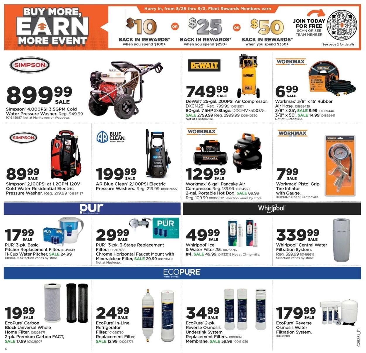Weekly ad Mills Fleet Farm 08/28/2025 - 09/03/2025