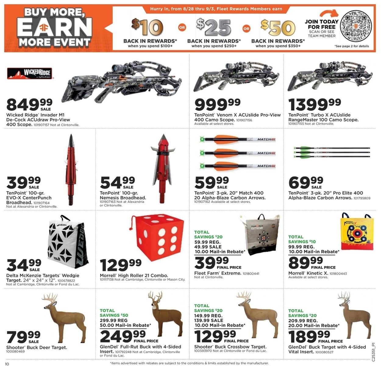 Weekly ad Mills Fleet Farm 08/28/2025 - 09/03/2025