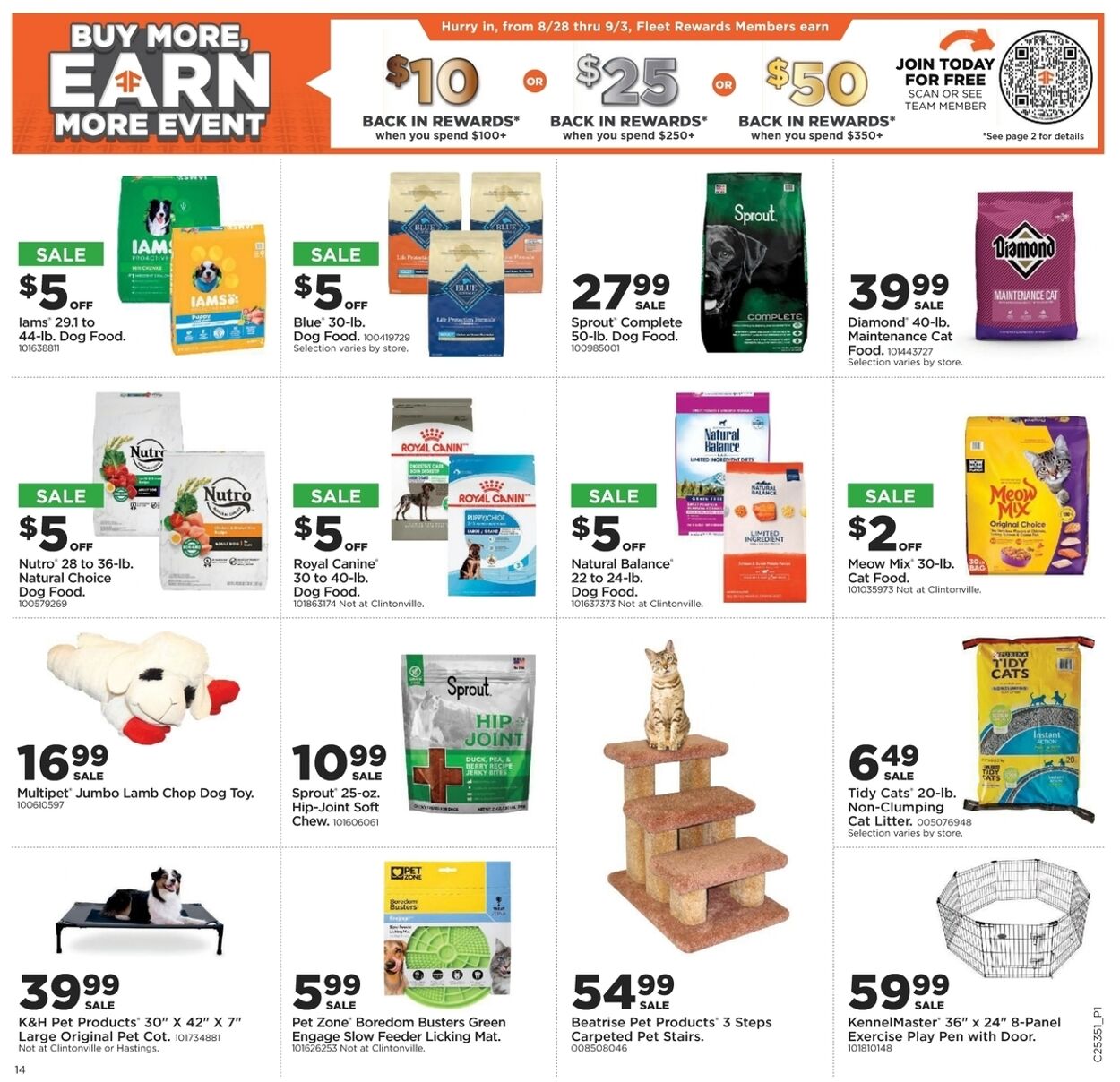 Weekly ad Mills Fleet Farm 08/28/2025 - 09/03/2025