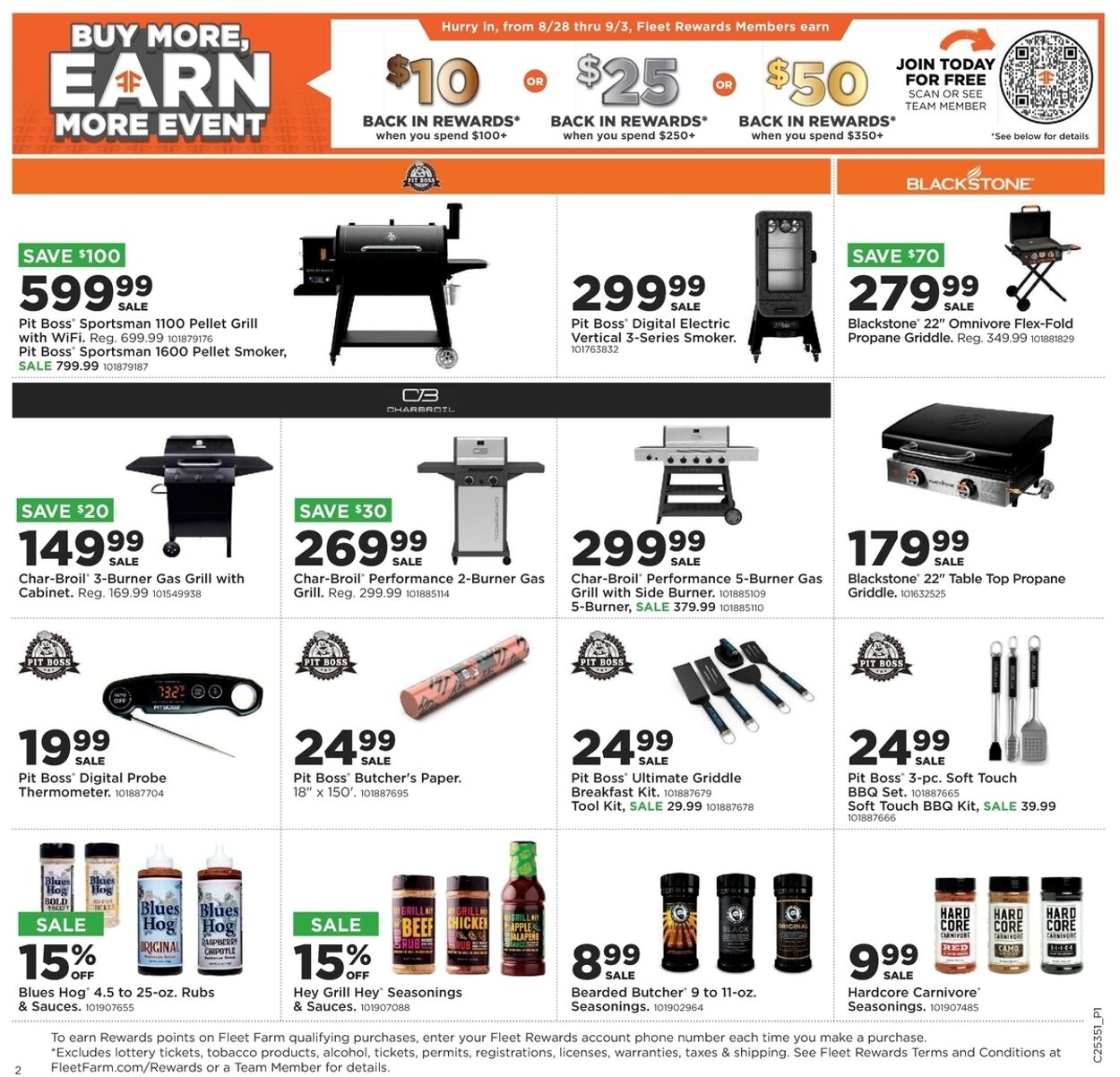 Weekly ad Mills Fleet Farm 08/28/2025 - 09/03/2025