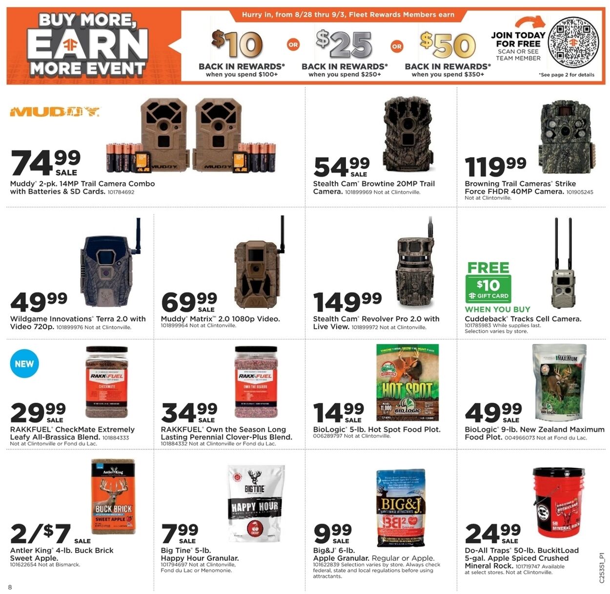 Weekly ad Mills Fleet Farm 08/28/2025 - 09/03/2025
