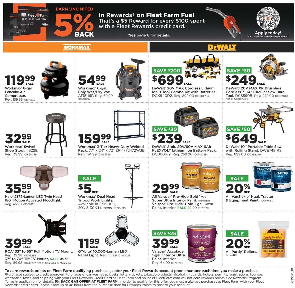 Weekly ad Mills Fleet Farm 09/11/2025 - 09/17/2025