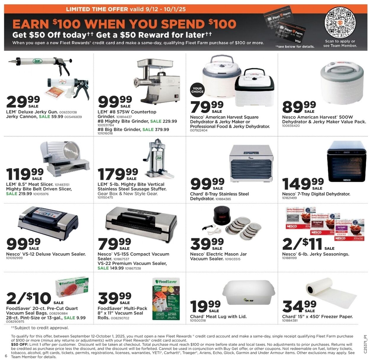 Weekly ad Mills Fleet Farm 09/11/2025 - 09/17/2025
