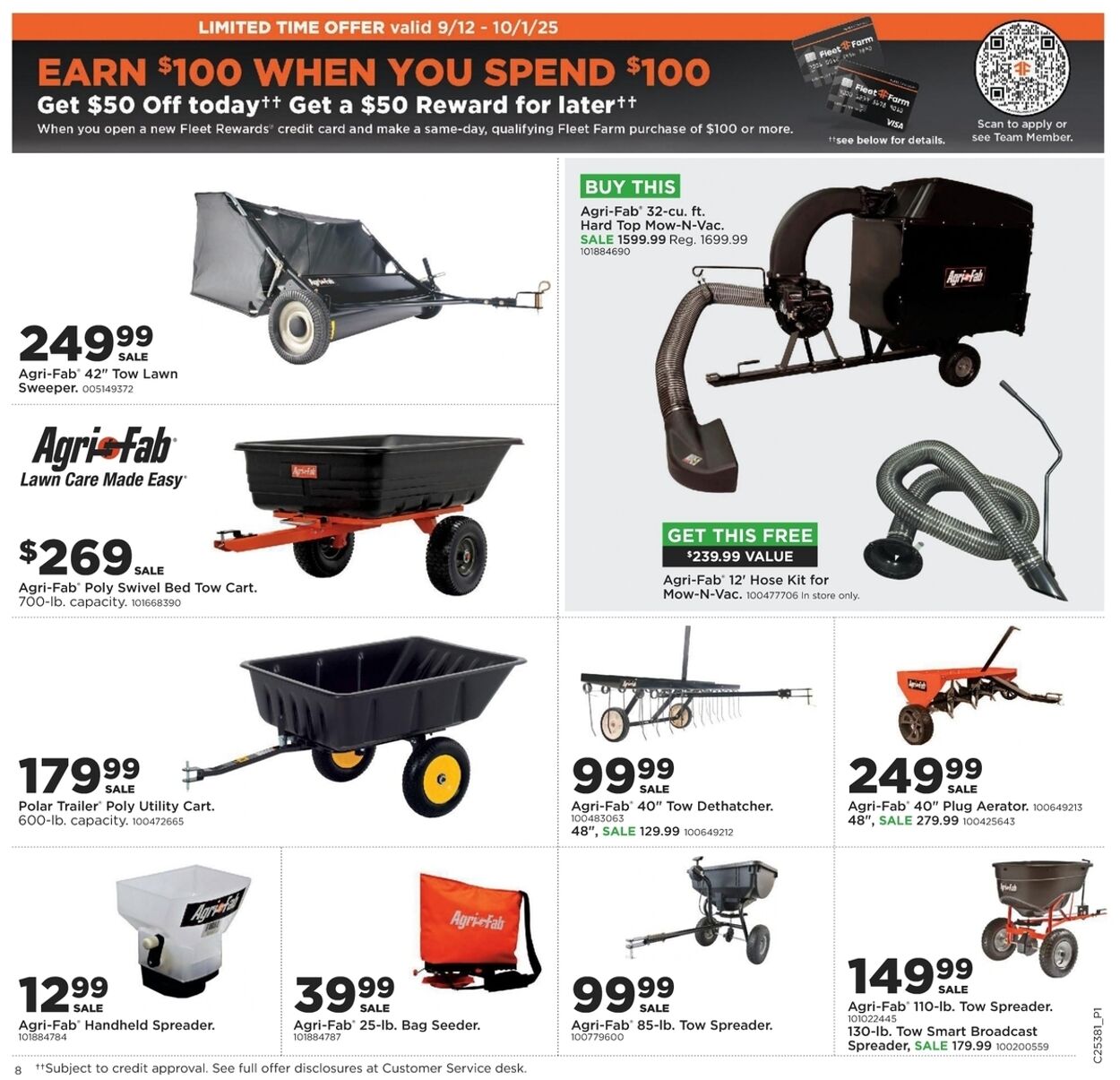 Weekly ad Mills Fleet Farm 09/18/2025 - 09/24/2025