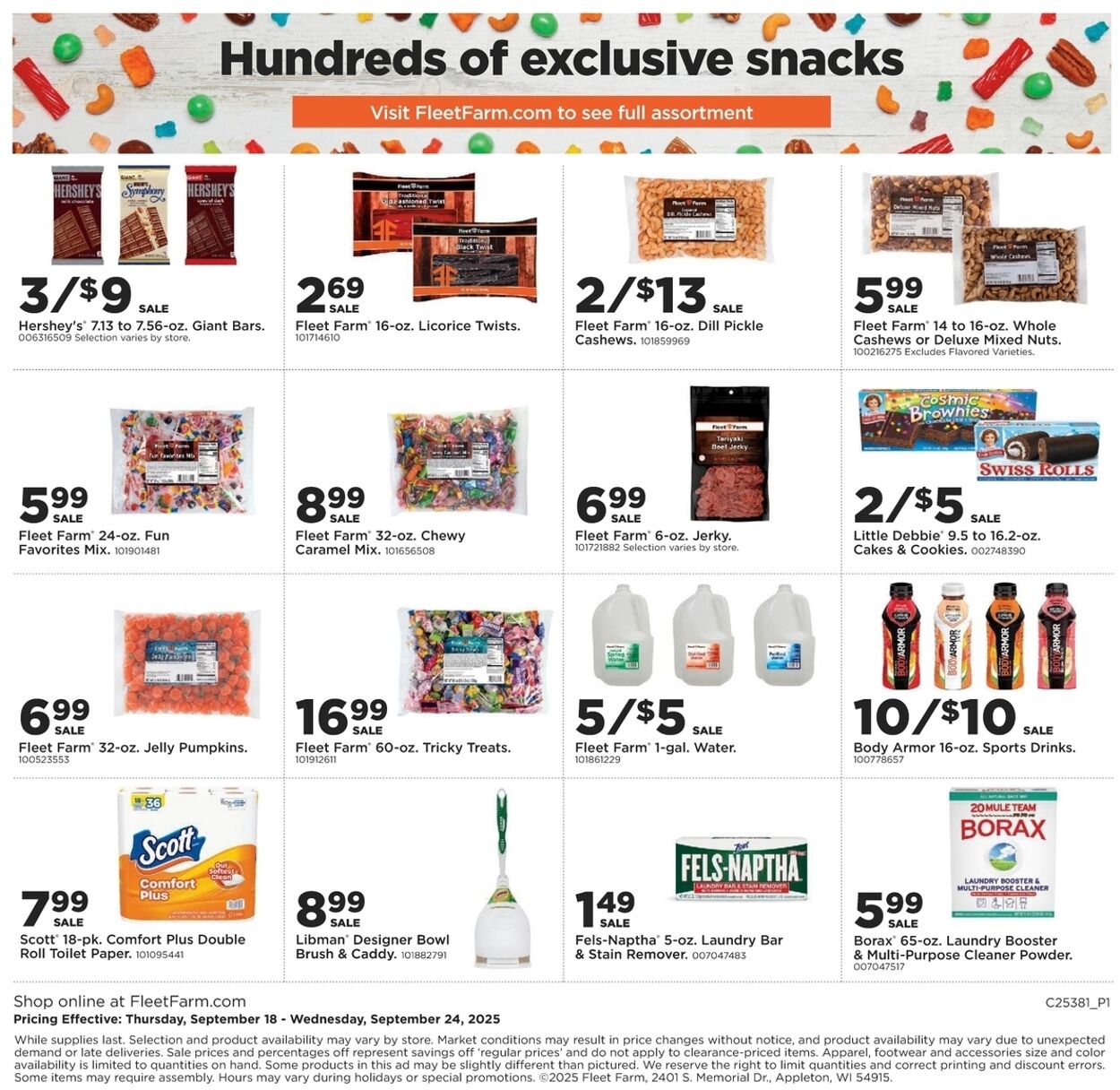 Weekly ad Mills Fleet Farm 09/18/2025 - 09/24/2025