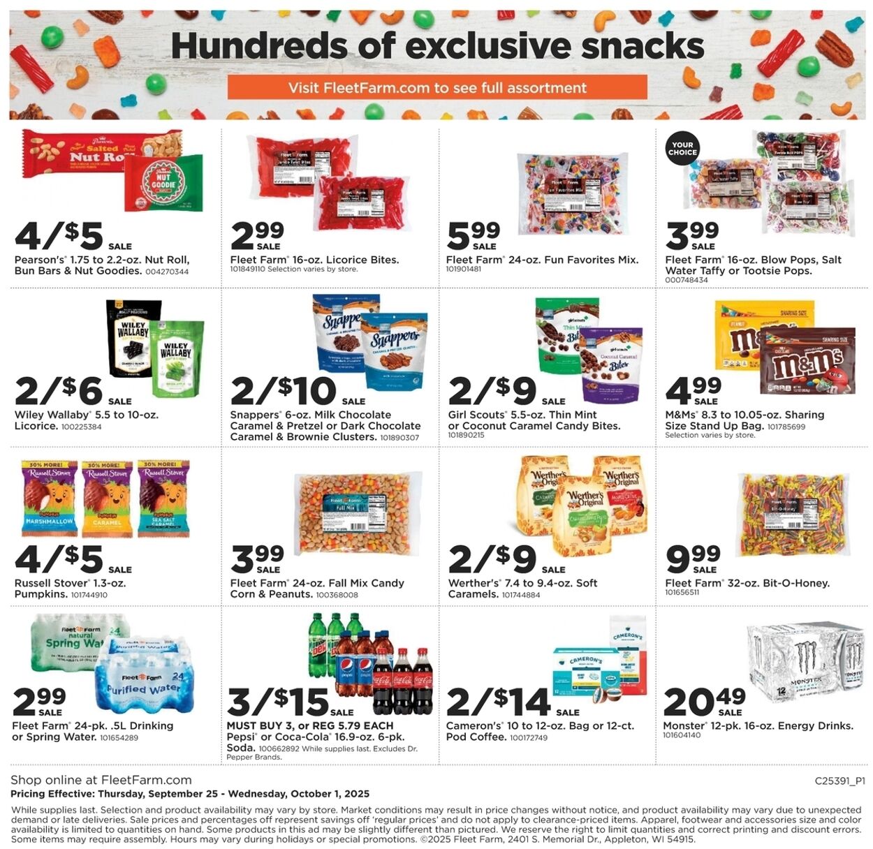 Weekly ad Mills Fleet Farm 09/25/2025 - 10/01/2025