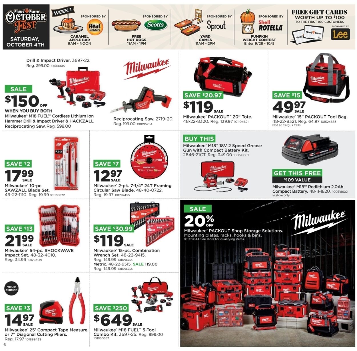 Weekly ad Mills Fleet Farm 10/02/2025 - 10/08/2025
