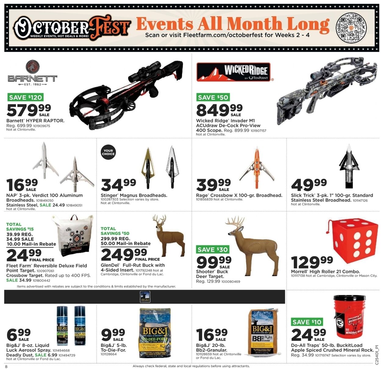 Weekly ad Mills Fleet Farm 10/02/2025 - 10/08/2025