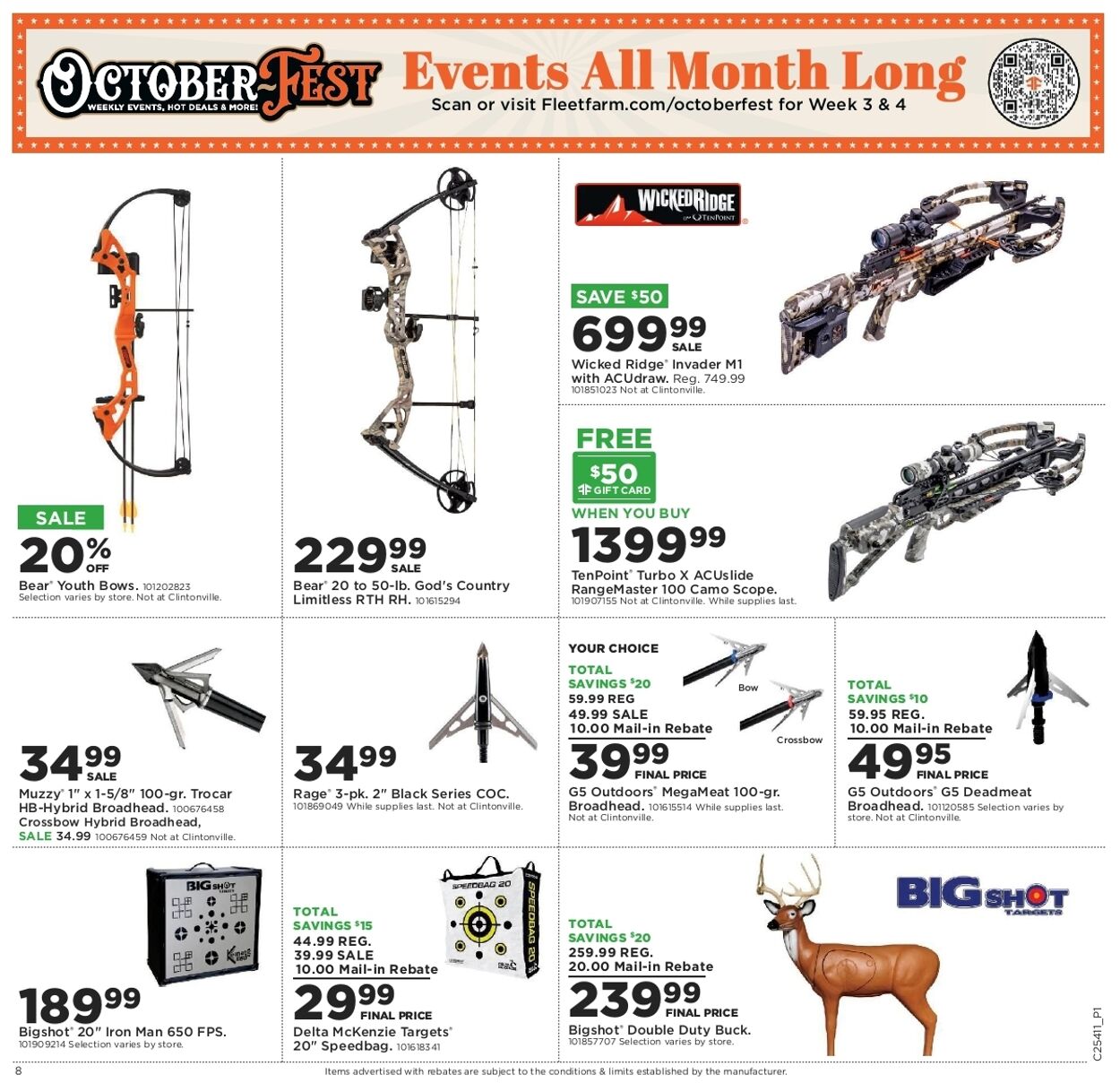 Weekly ad Mills Fleet Farm 10/09/2025 - 10/15/2025