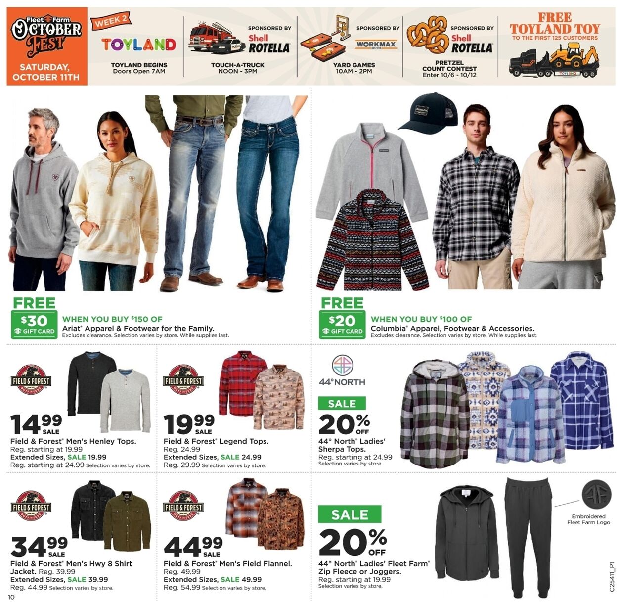 Weekly ad Mills Fleet Farm 10/09/2025 - 10/15/2025