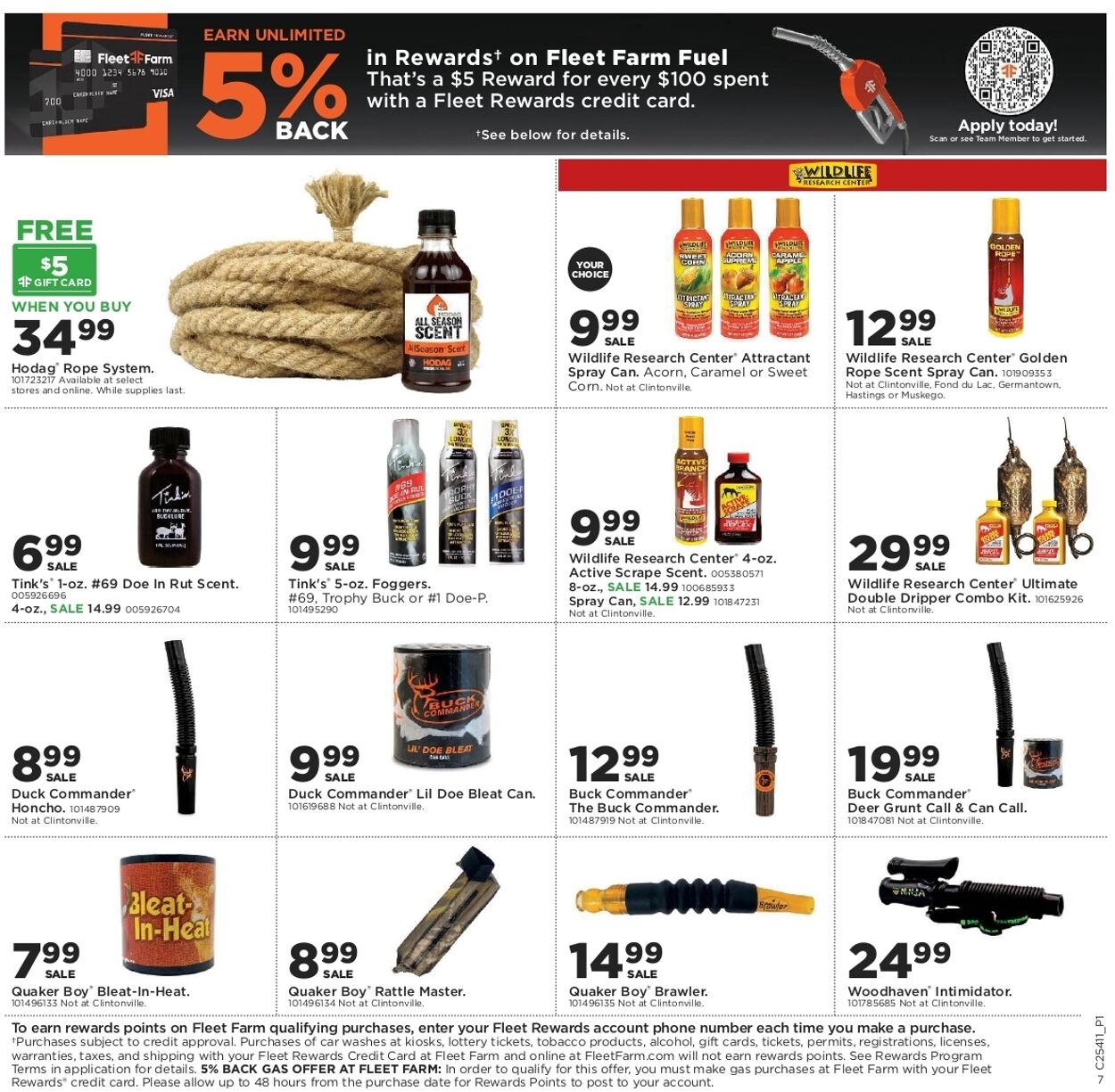 Weekly ad Mills Fleet Farm 10/09/2025 - 10/15/2025