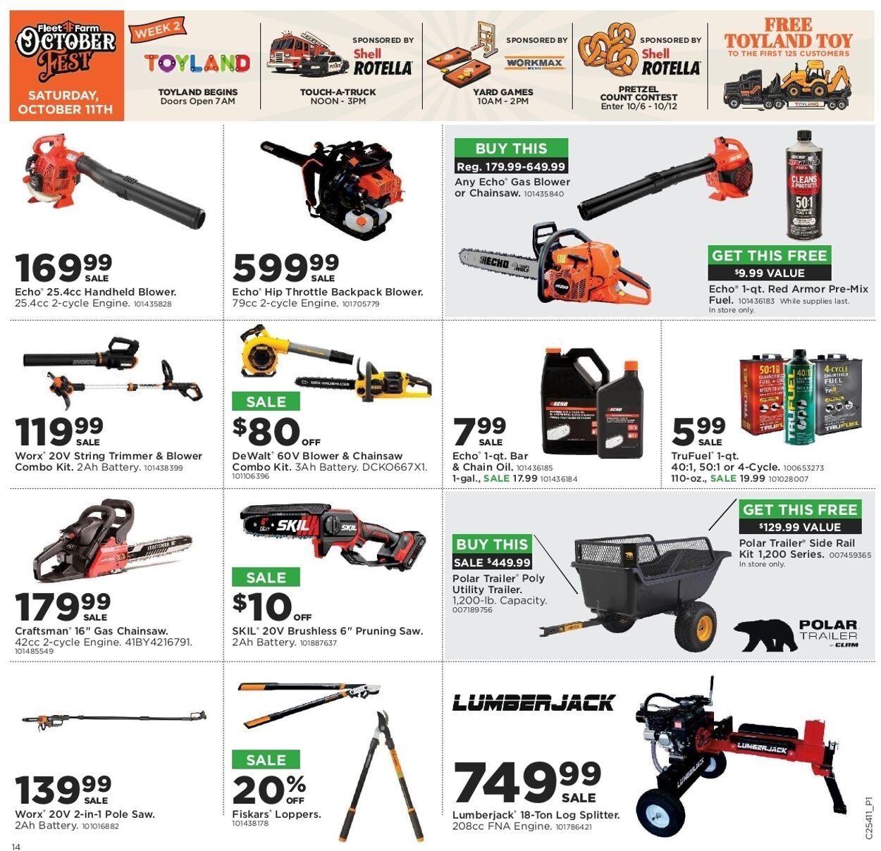 Weekly ad Mills Fleet Farm 10/09/2025 - 10/15/2025
