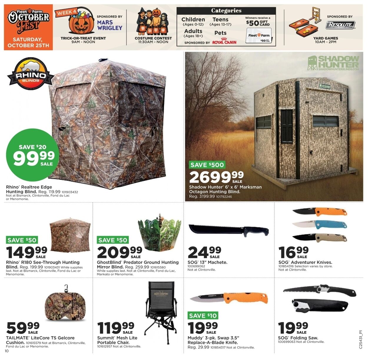 Weekly ad Mills Fleet Farm 10/23/2025 - 10/29/2025