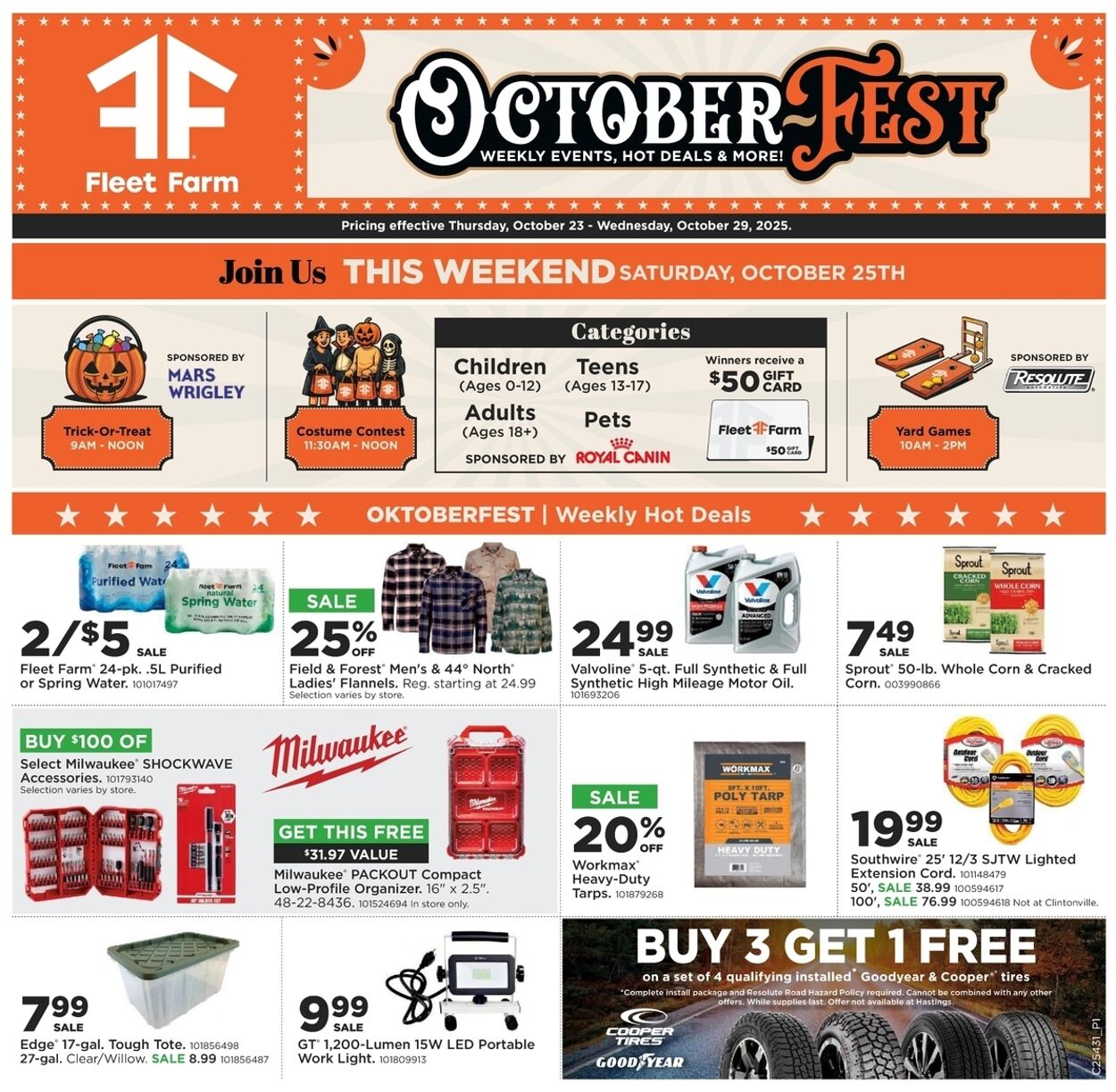 Weekly ad Mills Fleet Farm 10/23/2025 - 10/29/2025