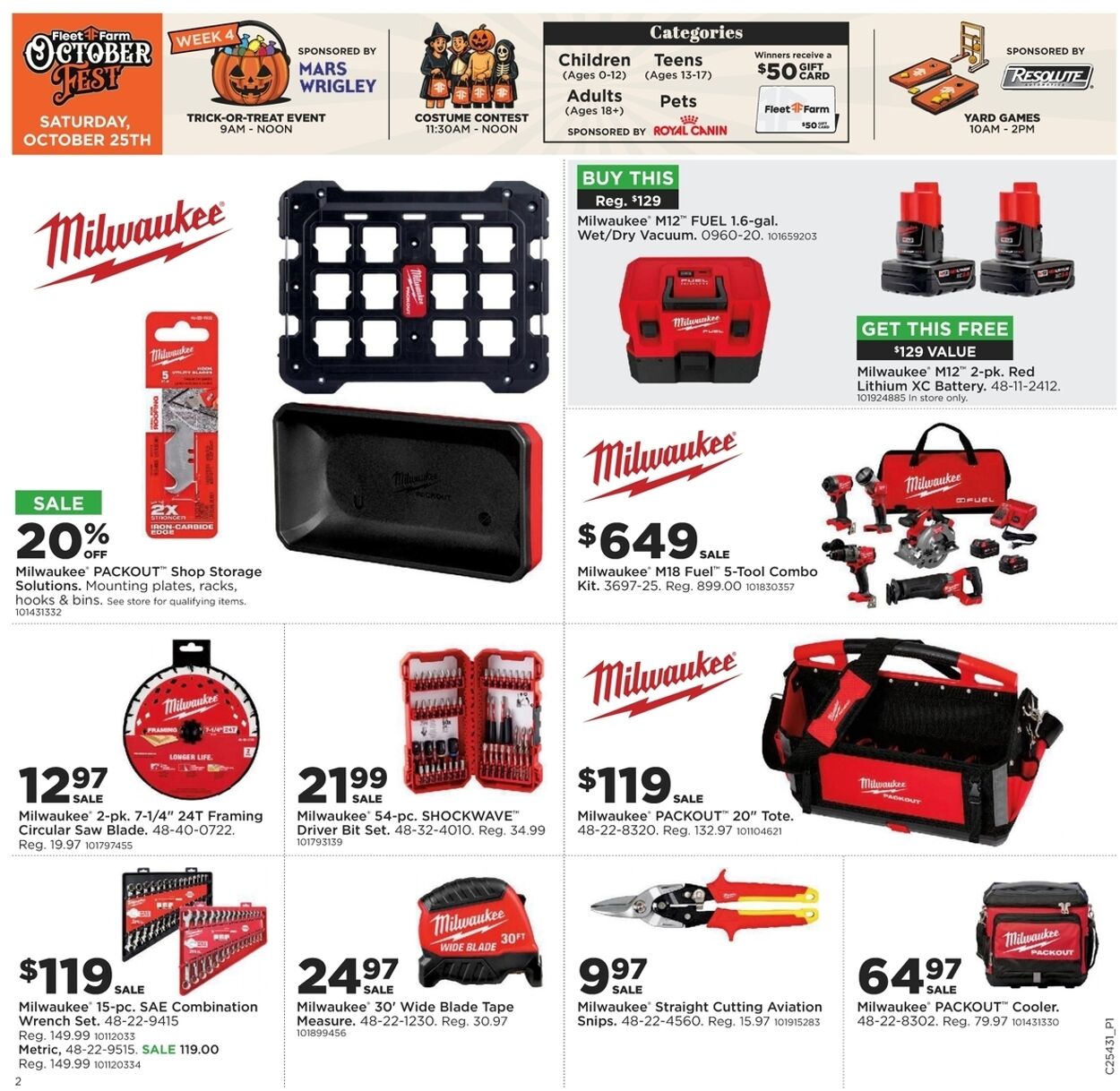 Weekly ad Mills Fleet Farm 10/23/2025 - 10/29/2025