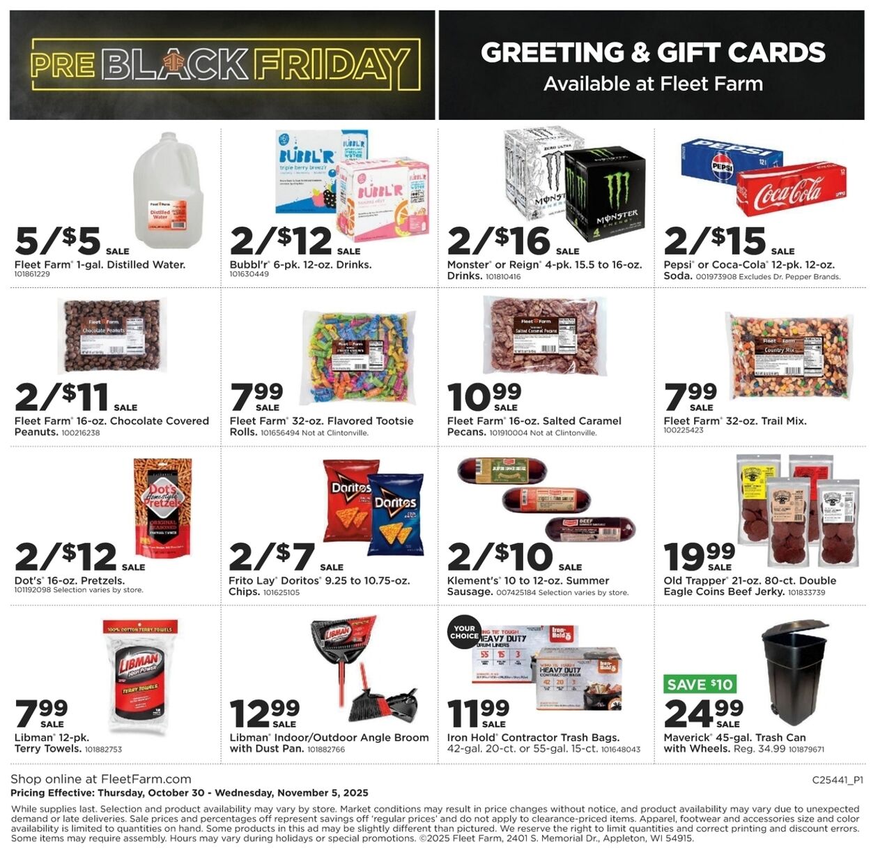 Weekly ad Mills Fleet Farm 10/30/2025 - 11/05/2025