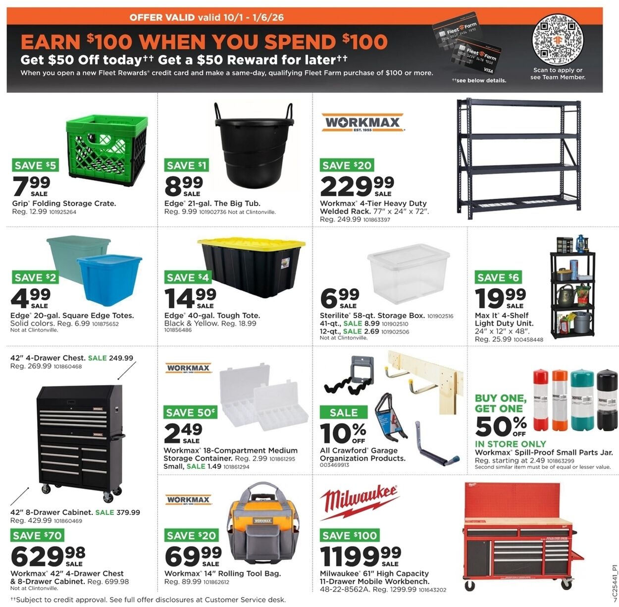 Weekly ad Mills Fleet Farm 10/30/2025 - 11/05/2025