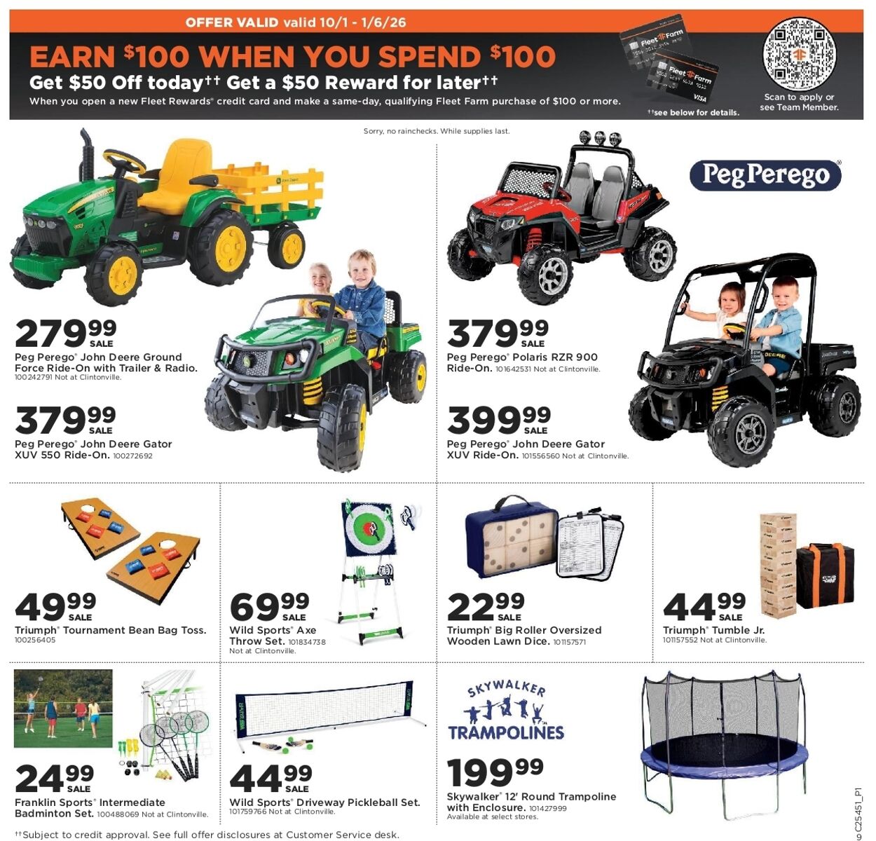Weekly ad Mills Fleet Farm 11/06/2025 - 11/12/2025