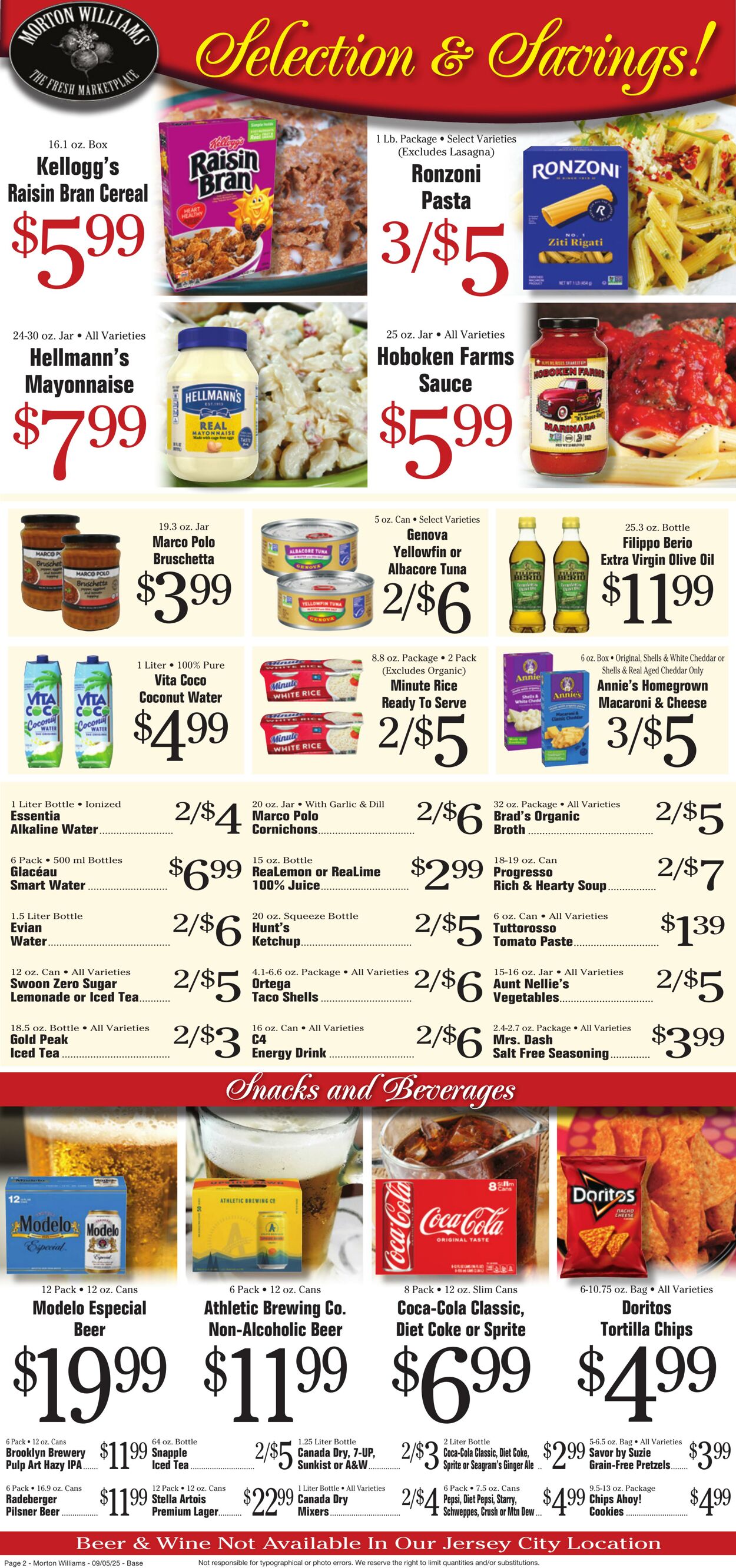 Weekly ad Morton Williams 09/05/2025 - 09/11/2025