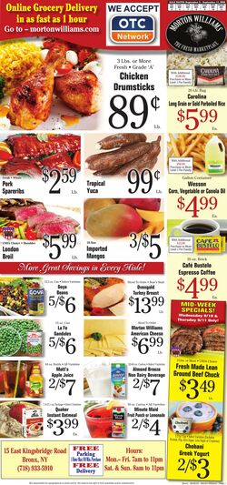 Weekly ad Morton Williams 09/05/2025 - 09/11/2025