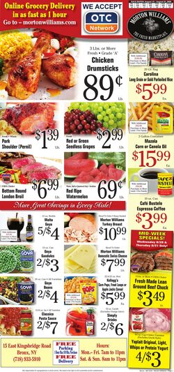 Weekly ad Morton Williams 08/15/2025 - 08/21/2025