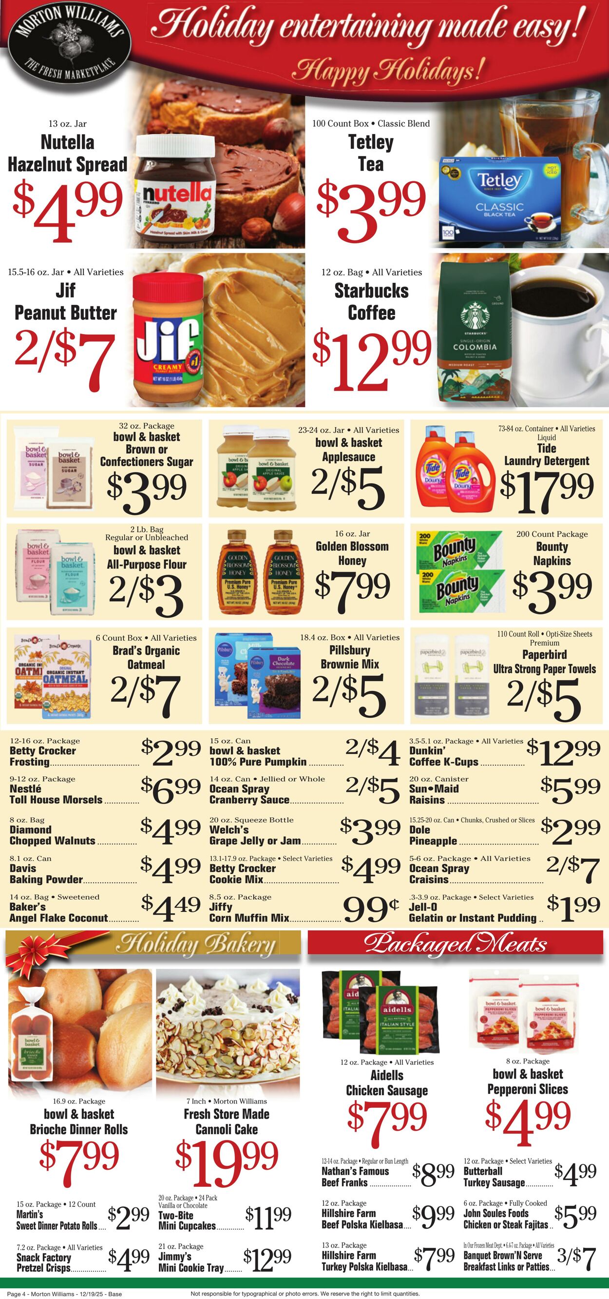 Weekly ad Morton Williams 12/19/2025 - 12/25/2025