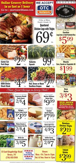 Weekly ad Morton Williams 10/11/2024 - 10/17/2024