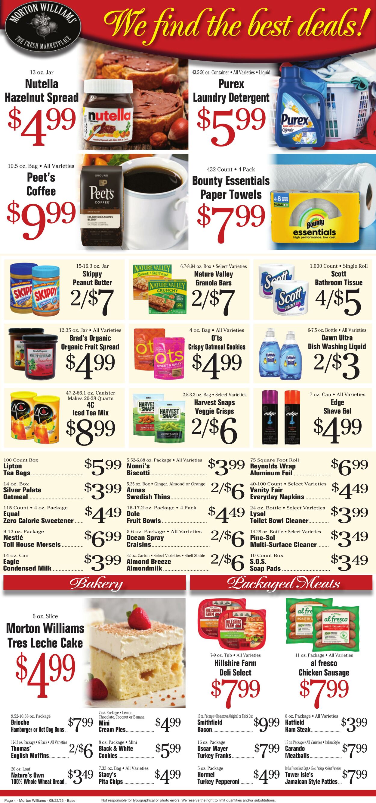 Weekly ad Morton Williams 08/22/2025 - 08/28/2025
