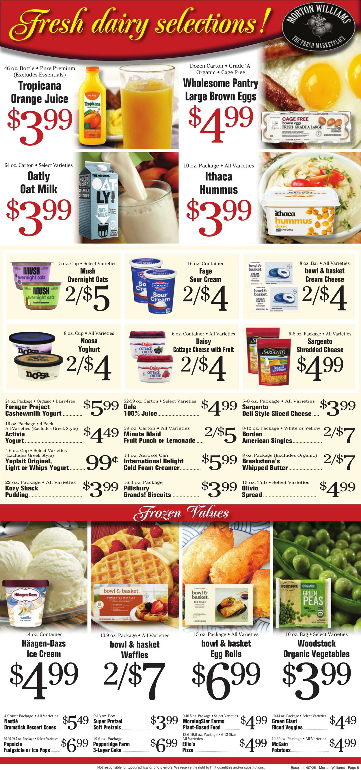 Weekly ad Morton Williams 11/07/2025 - 11/13/2025