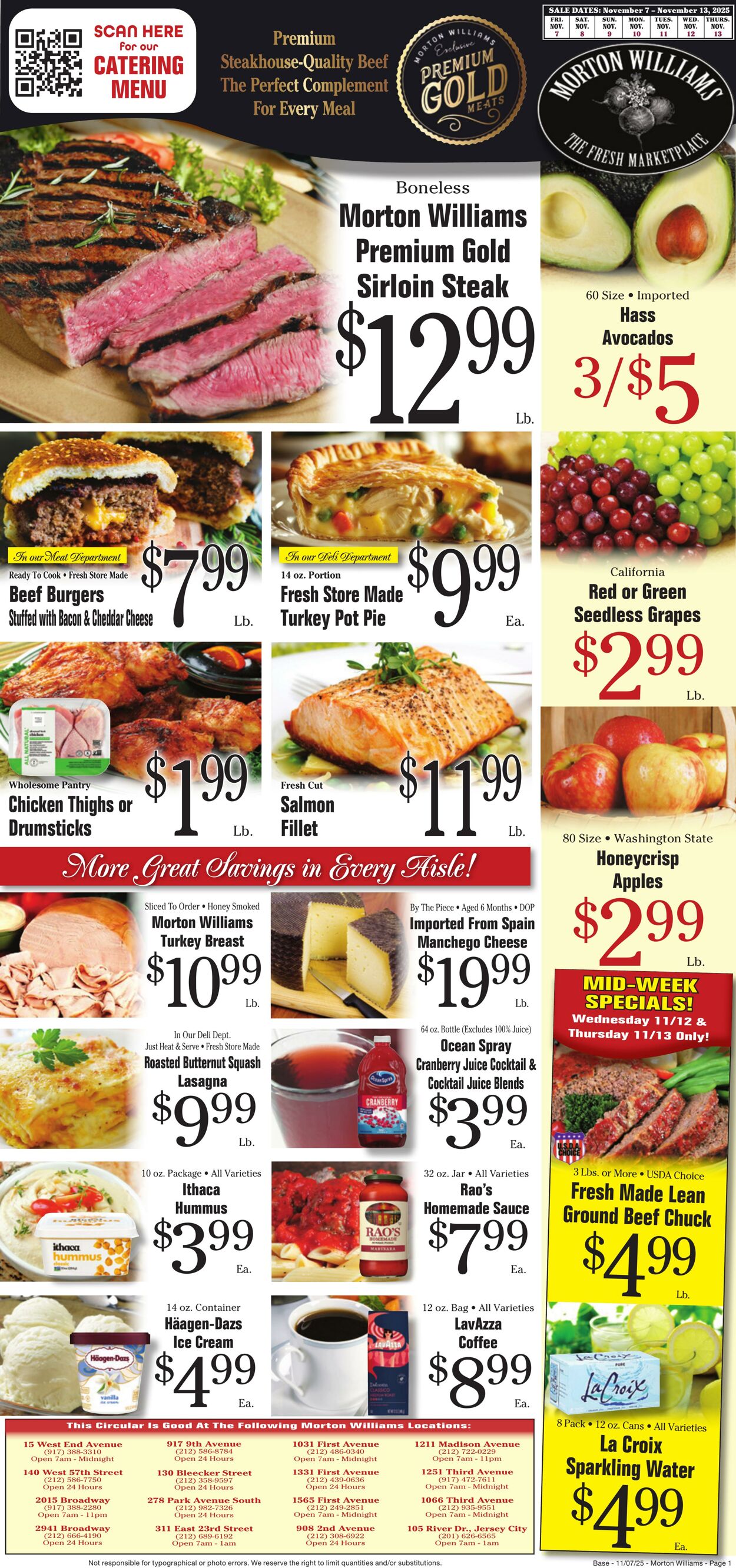 Weekly ad Morton Williams 11/07/2025 - 11/13/2025