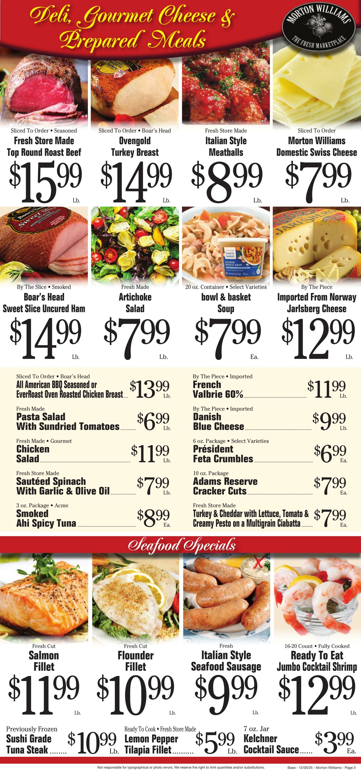 Weekly ad Morton Williams 12/05/2025 - 12/11/2025
