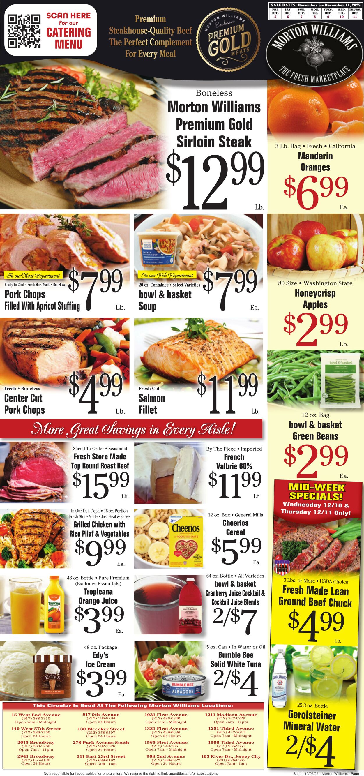 Weekly ad Morton Williams 12/05/2025 - 12/11/2025