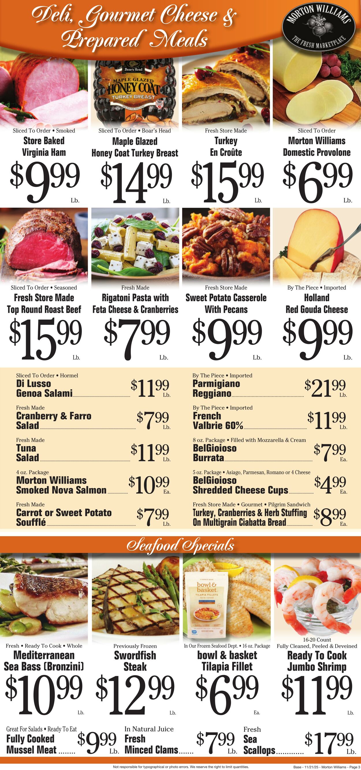 Weekly ad Morton Williams 11/21/2025 - 11/27/2025