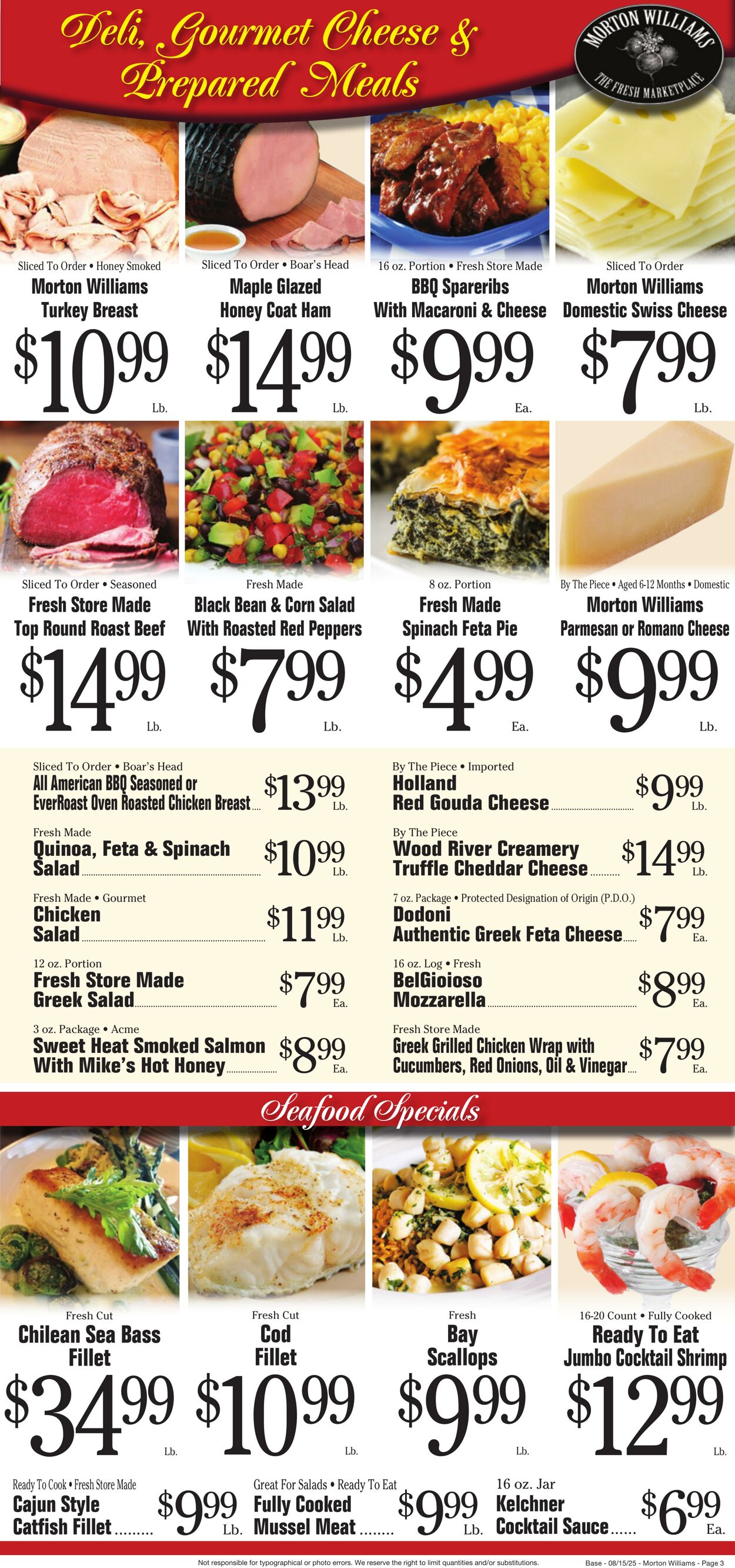 Weekly ad Morton Williams 08/15/2025 - 08/21/2025