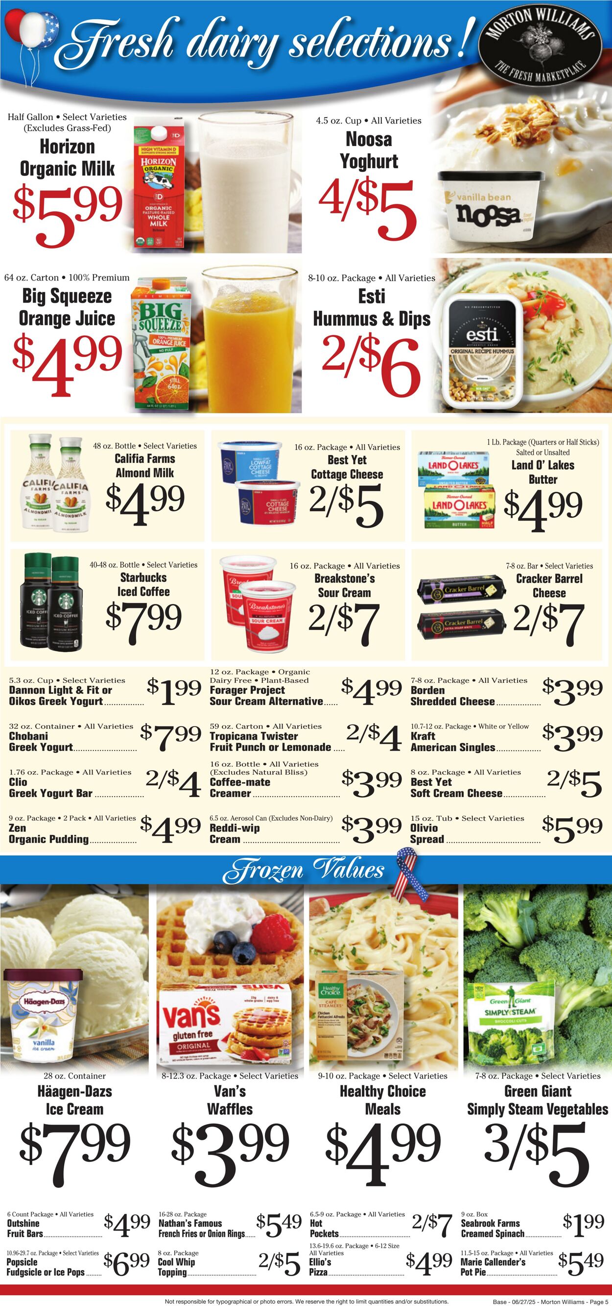 Weekly ad Morton Williams 06/27/2025 - 07/03/2025