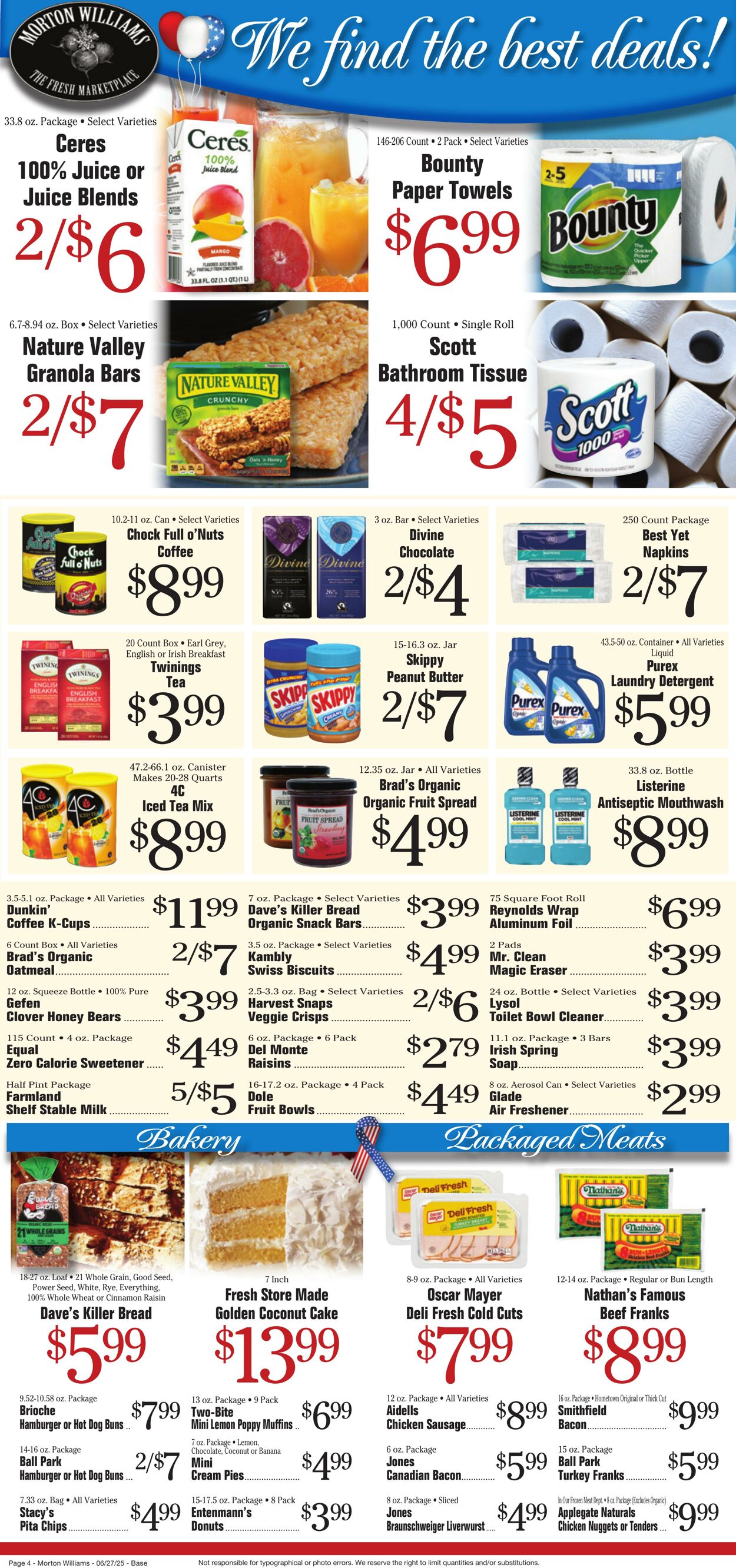 Weekly ad Morton Williams 06/27/2025 - 07/03/2025