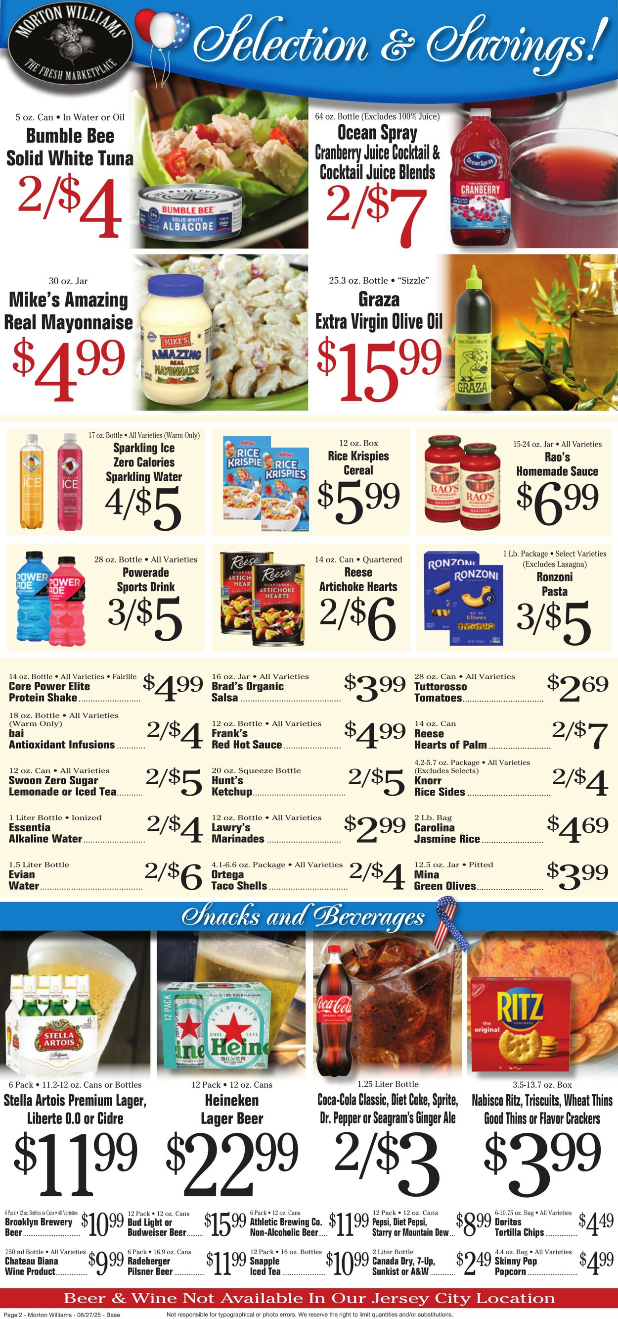 Weekly ad Morton Williams 06/27/2025 - 07/03/2025
