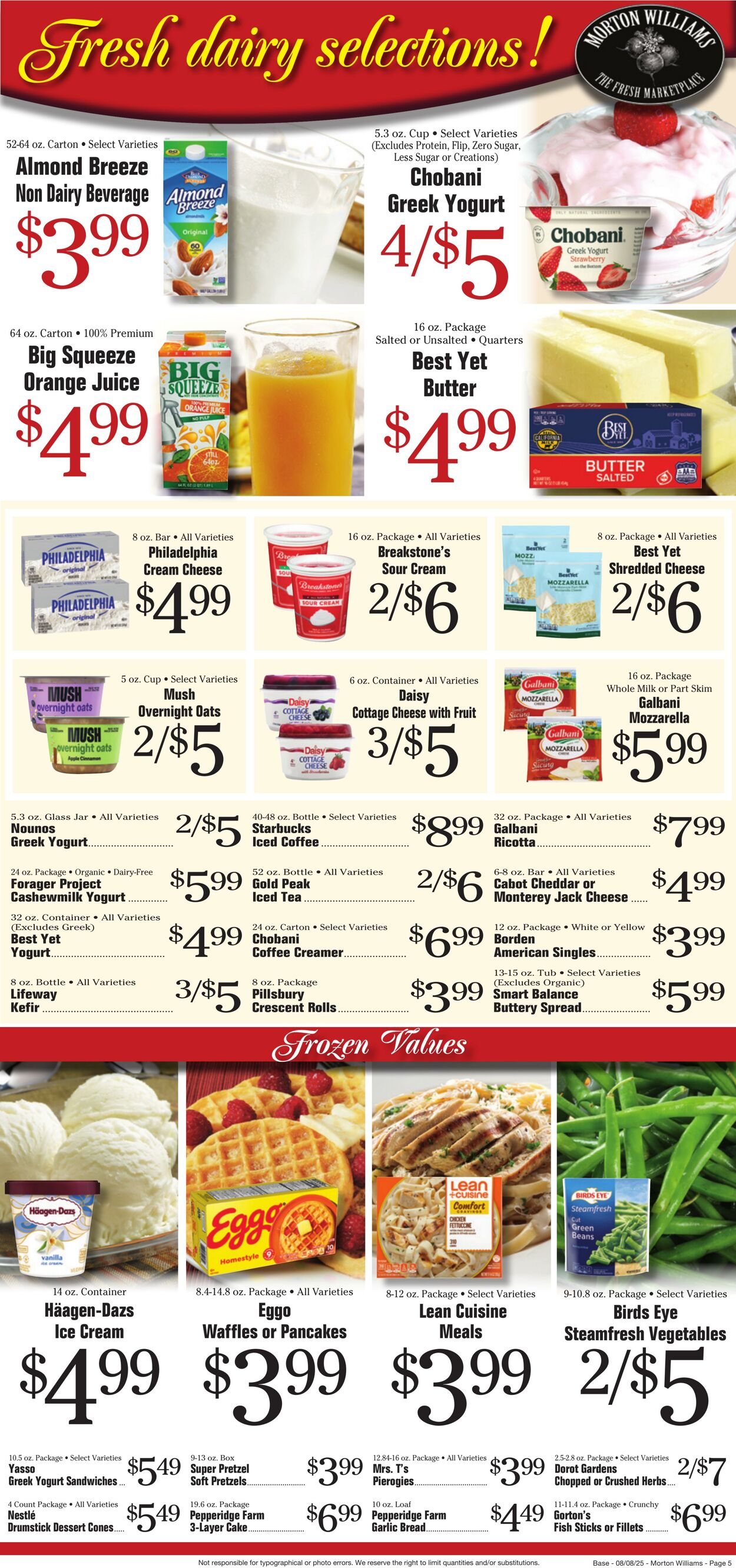 Weekly ad Morton Williams 08/08/2025 - 08/14/2025