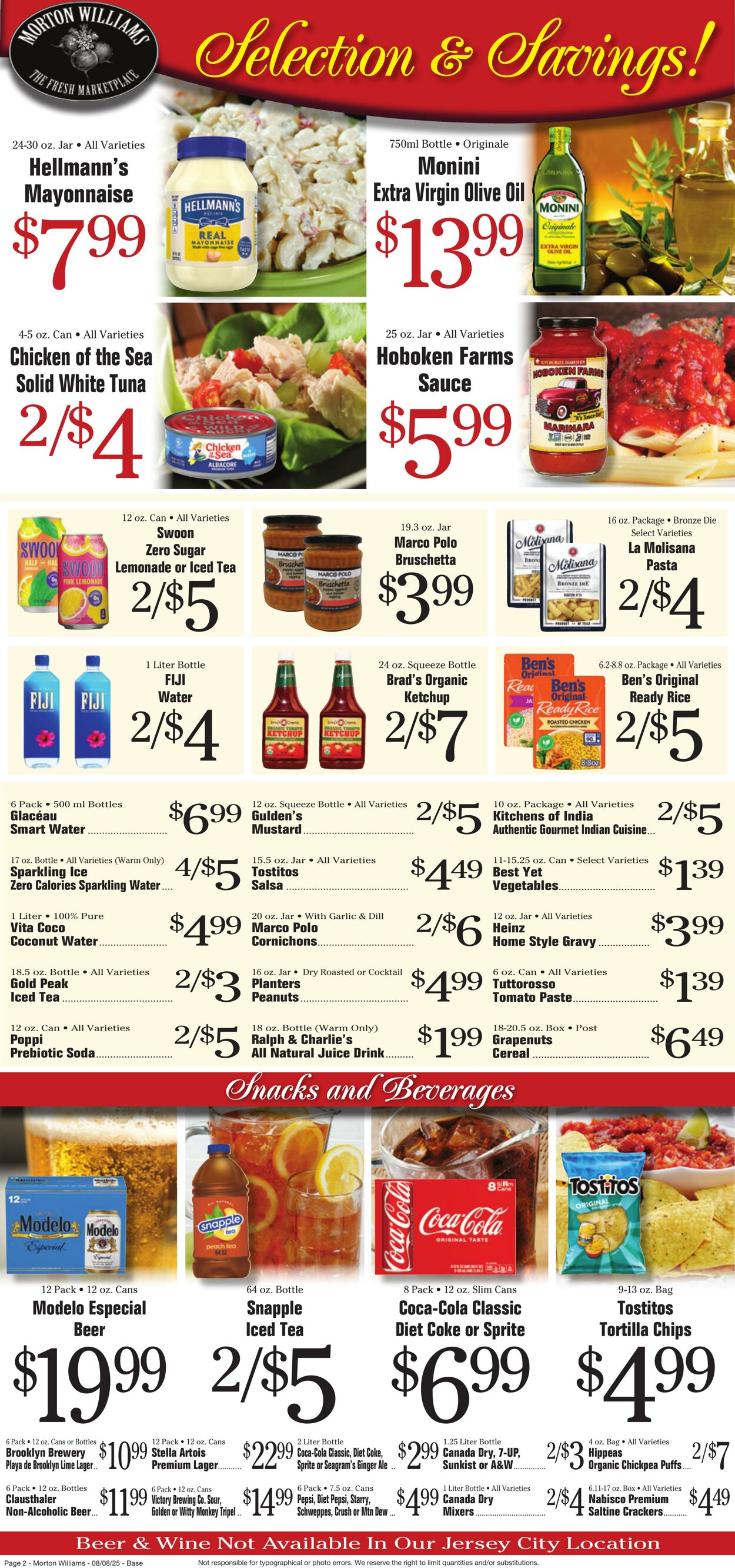 Weekly ad Morton Williams 08/08/2025 - 08/14/2025