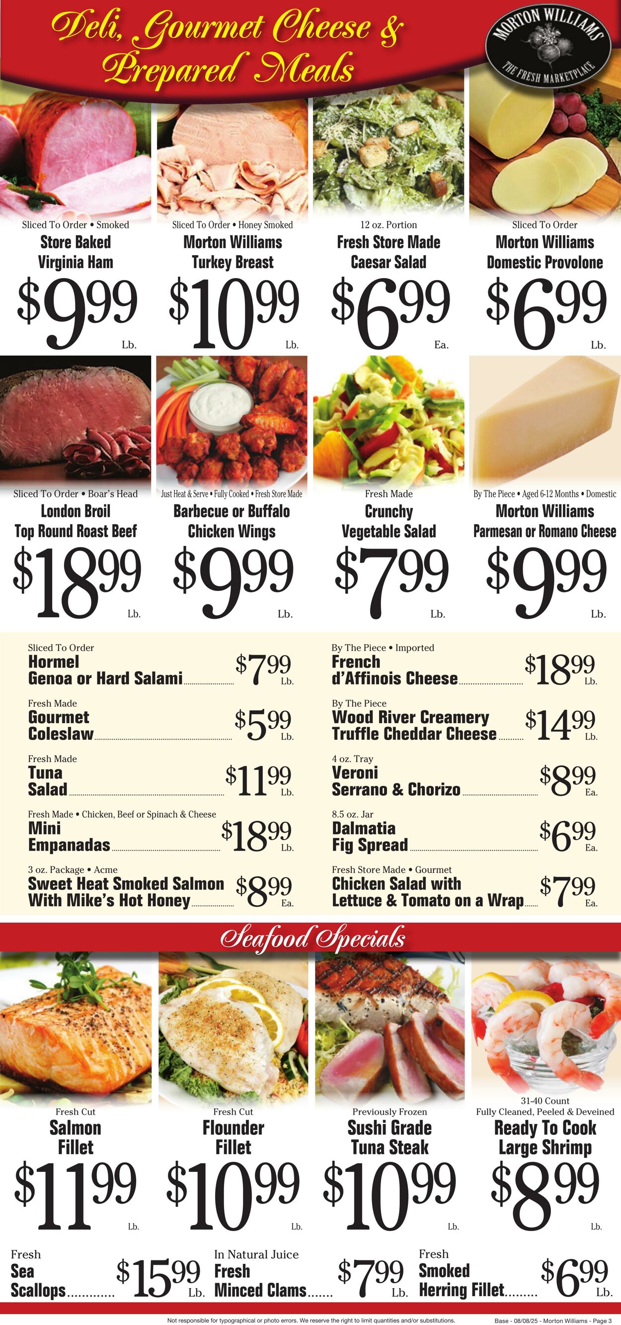 Weekly ad Morton Williams 08/08/2025 - 08/14/2025