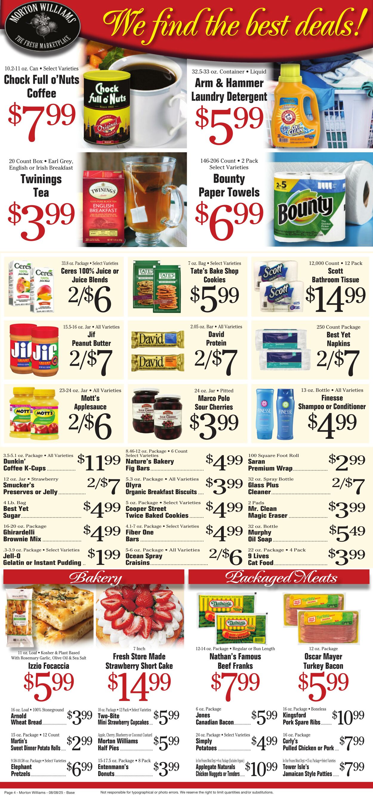 Weekly ad Morton Williams 08/08/2025 - 08/14/2025