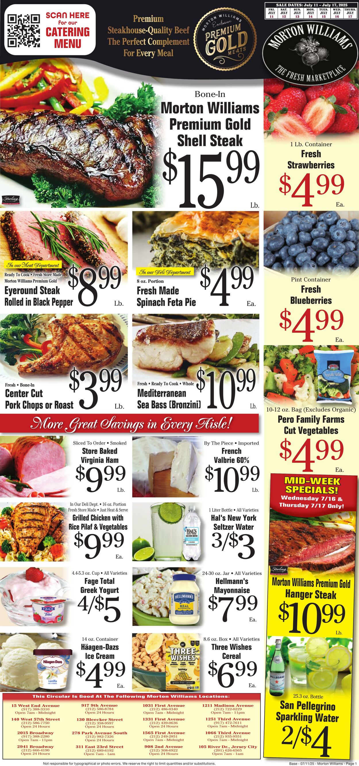 Weekly ad Morton Williams 07/11/2025 - 07/17/2025