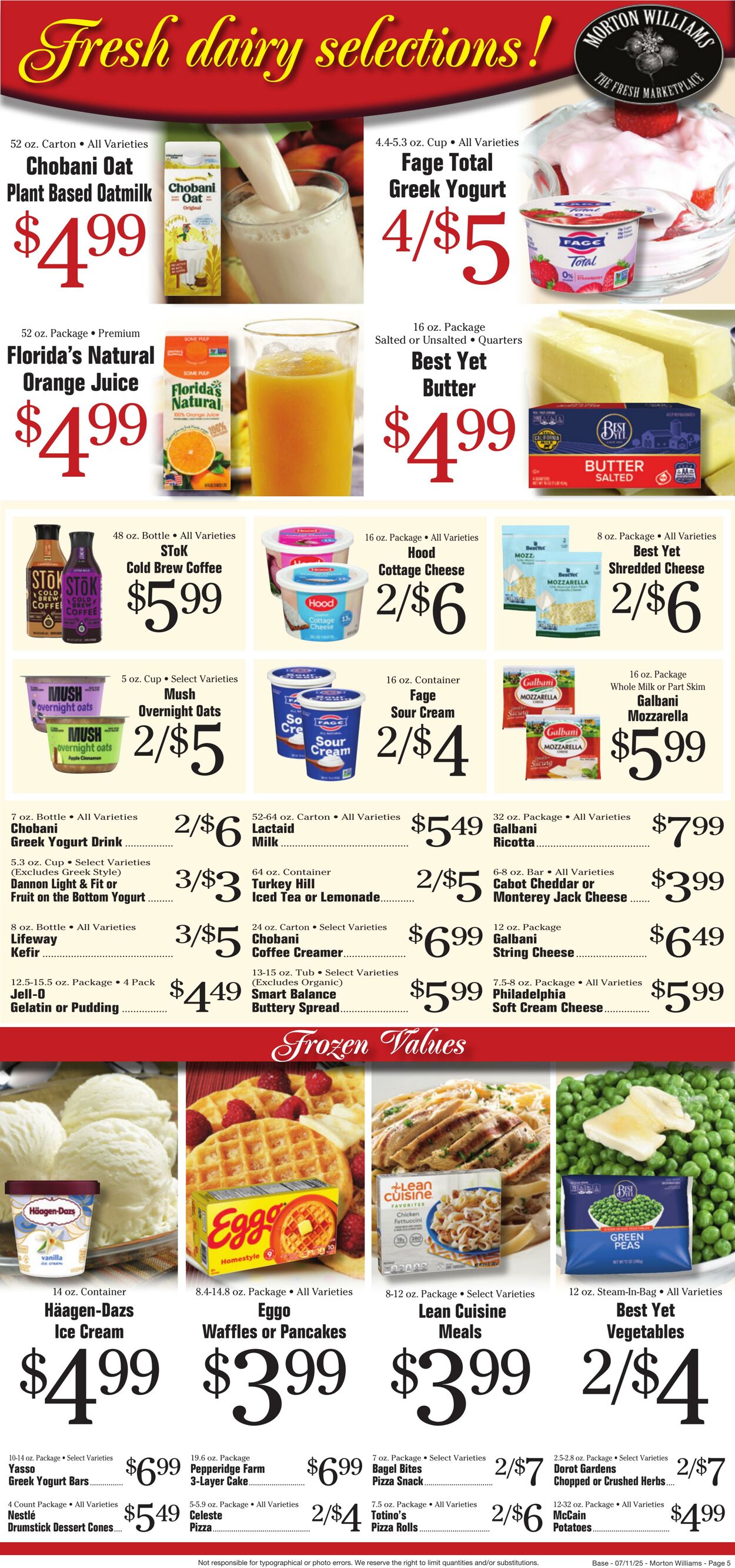 Weekly ad Morton Williams 07/11/2025 - 07/17/2025