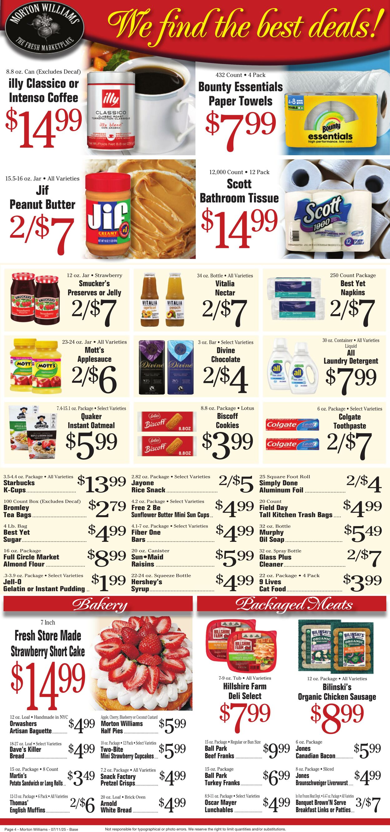 Weekly ad Morton Williams 07/11/2025 - 07/17/2025