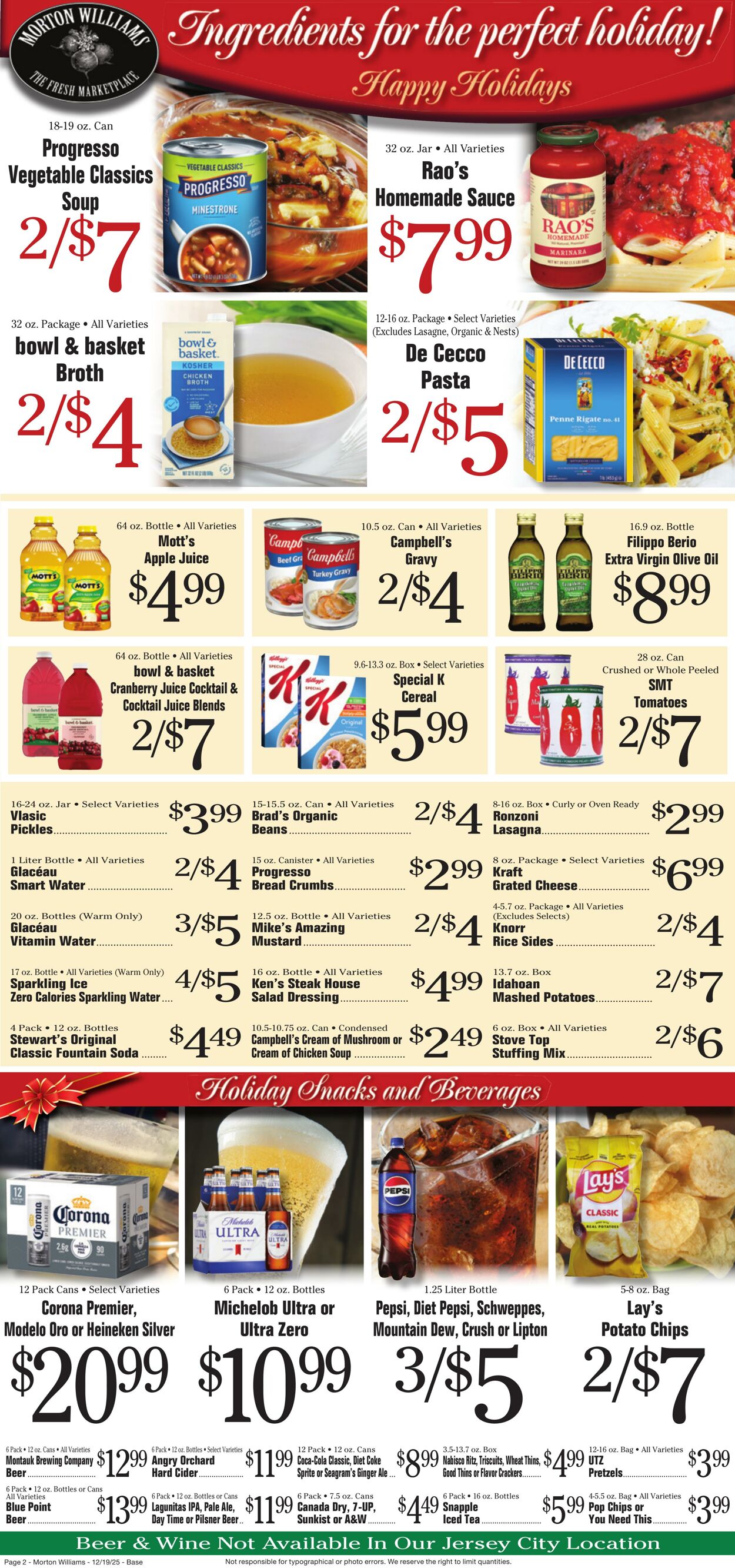 Weekly ad Morton Williams 12/19/2025 - 12/25/2025