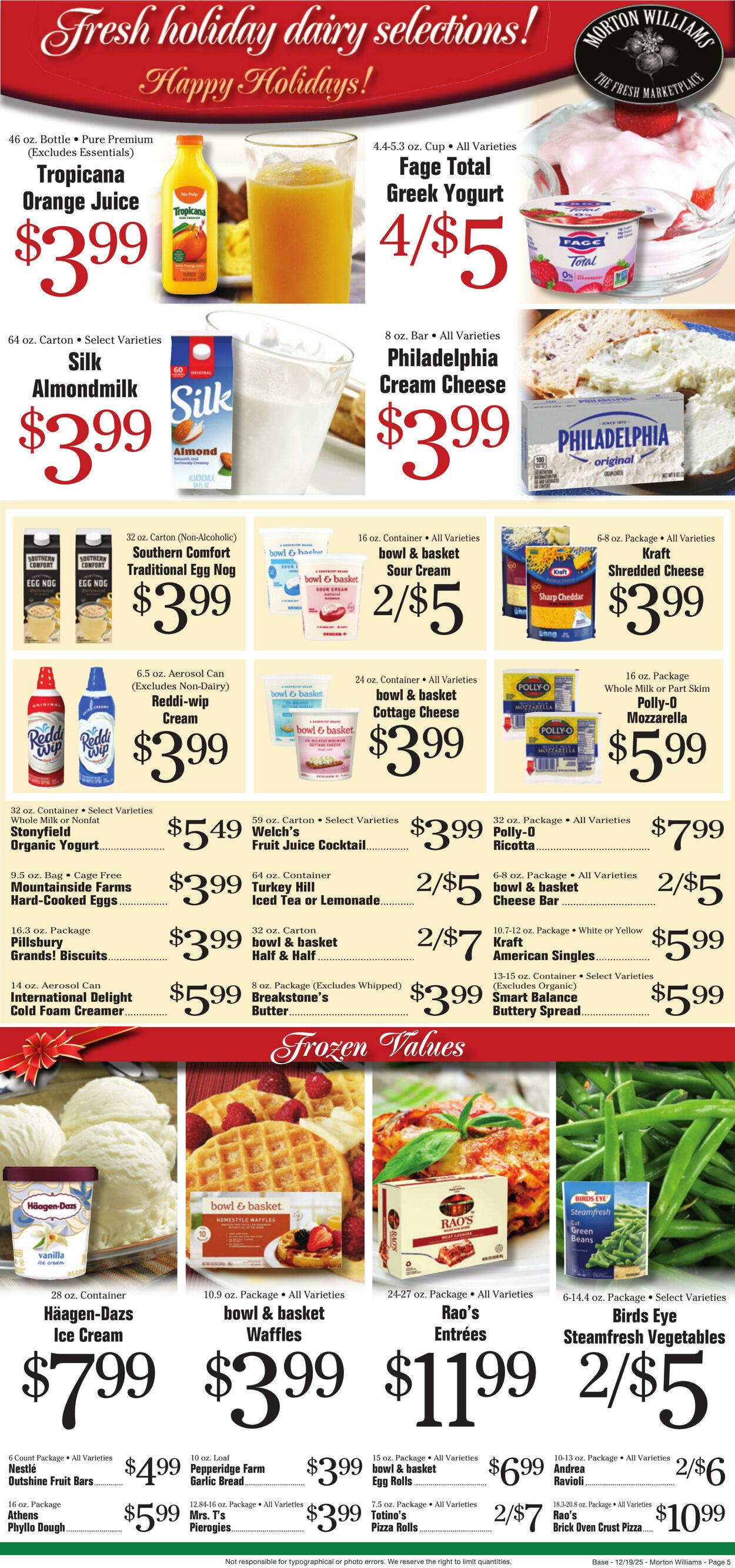 Weekly ad Morton Williams 12/19/2025 - 12/25/2025