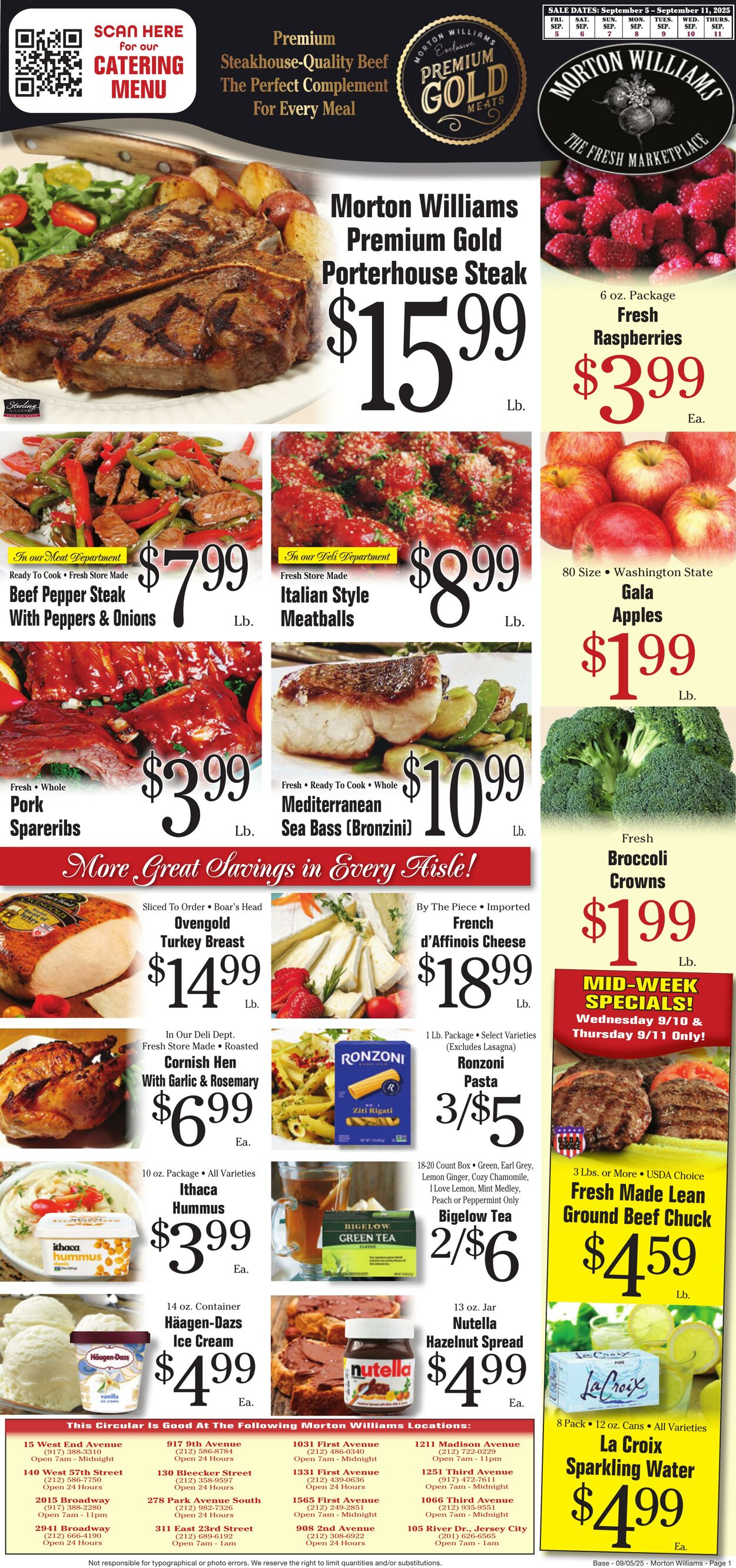 Weekly ad Morton Williams 09/05/2025 - 09/11/2025